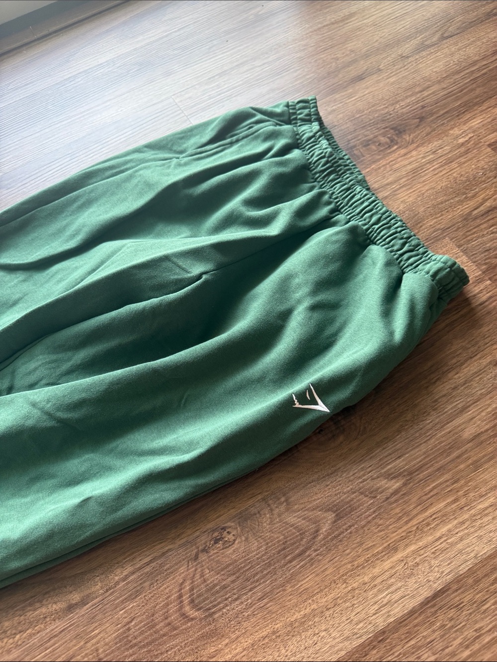 Gymshark Training Oversized Fleece Sweatpants -Athletic Green - Picture 4 of 5